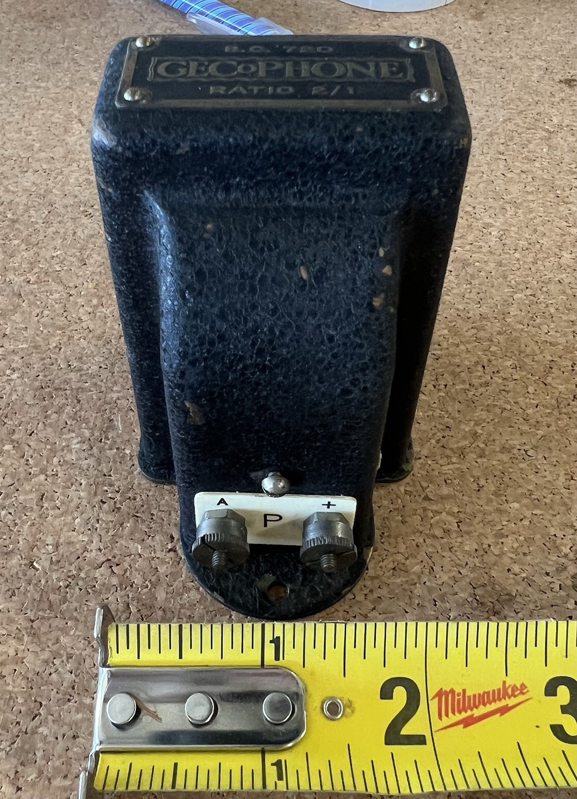 Antique Gecophone B.C. 720 Ratio 2/1 Radio Transformer