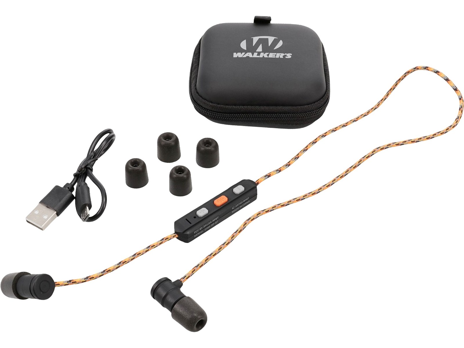 Walker's Rope Bluetooth Amplifier Electronic Ear Plugs