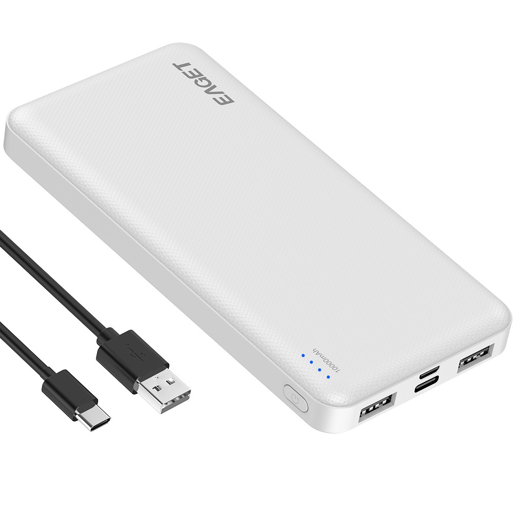 10000mAh Fast External Portable Power Bank Backup Battery Charger For Cell Phone