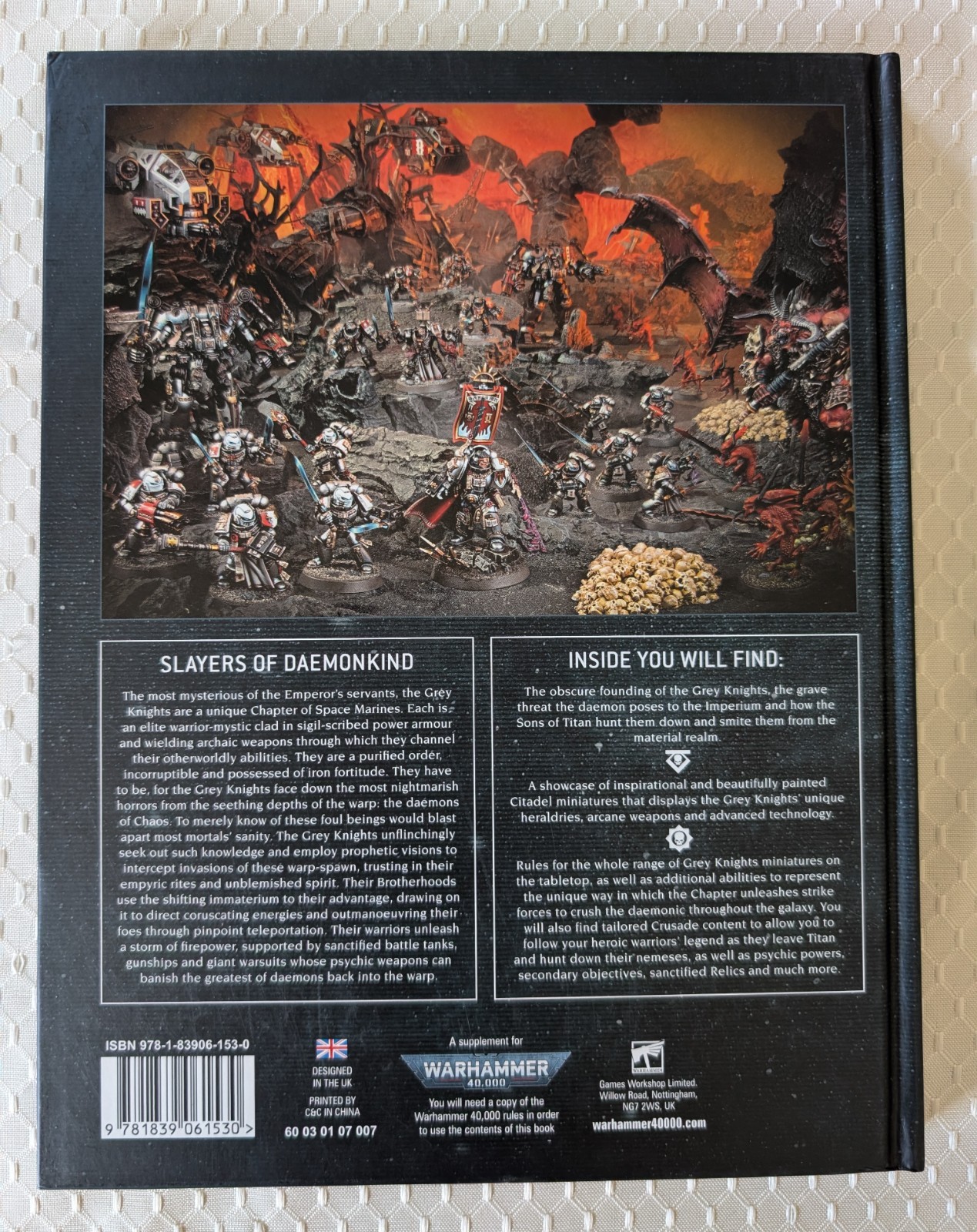 Warhammer 40K Grey Knights 9th Edition Codex (opened)