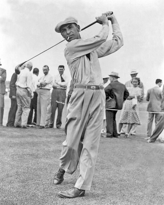 Golf Legend BEN HOGAN Glossy 8x10 Photo Swing Poster PGA Tour Print