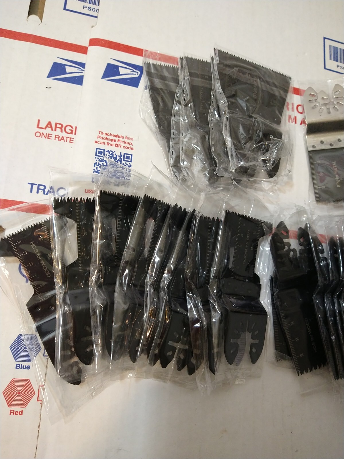 55pcs Oscillating Tool Blades, Royars Multi Blades Kits Universal Black