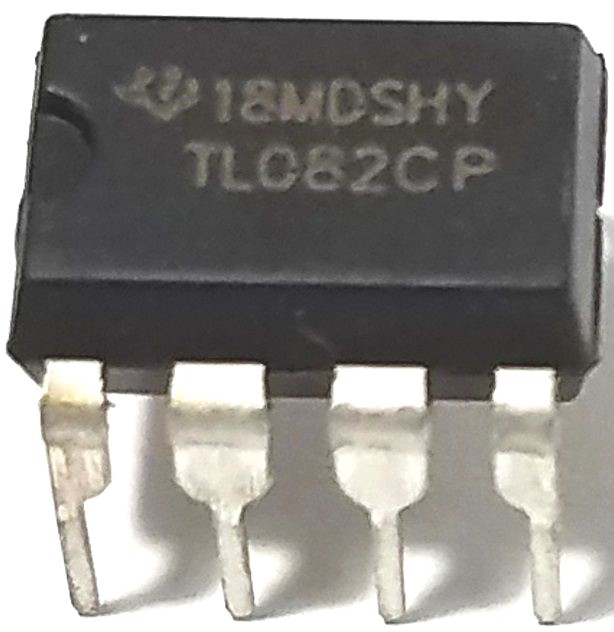 1PCS TL082CP TL082 + Socket - Dual JFET-Input Op Amp New