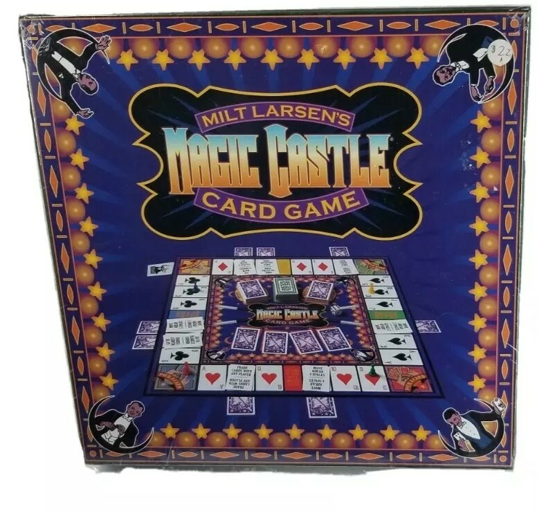 Milt Larsens Magic Castle Magician Owl Cat Card Board Game (NIB, Retired)