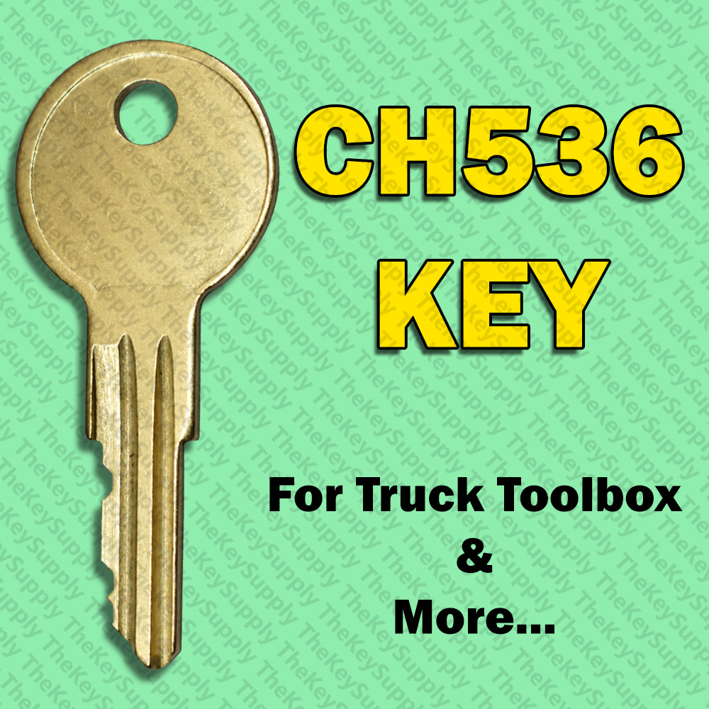 CH536 Key For Truck Tool Box and More