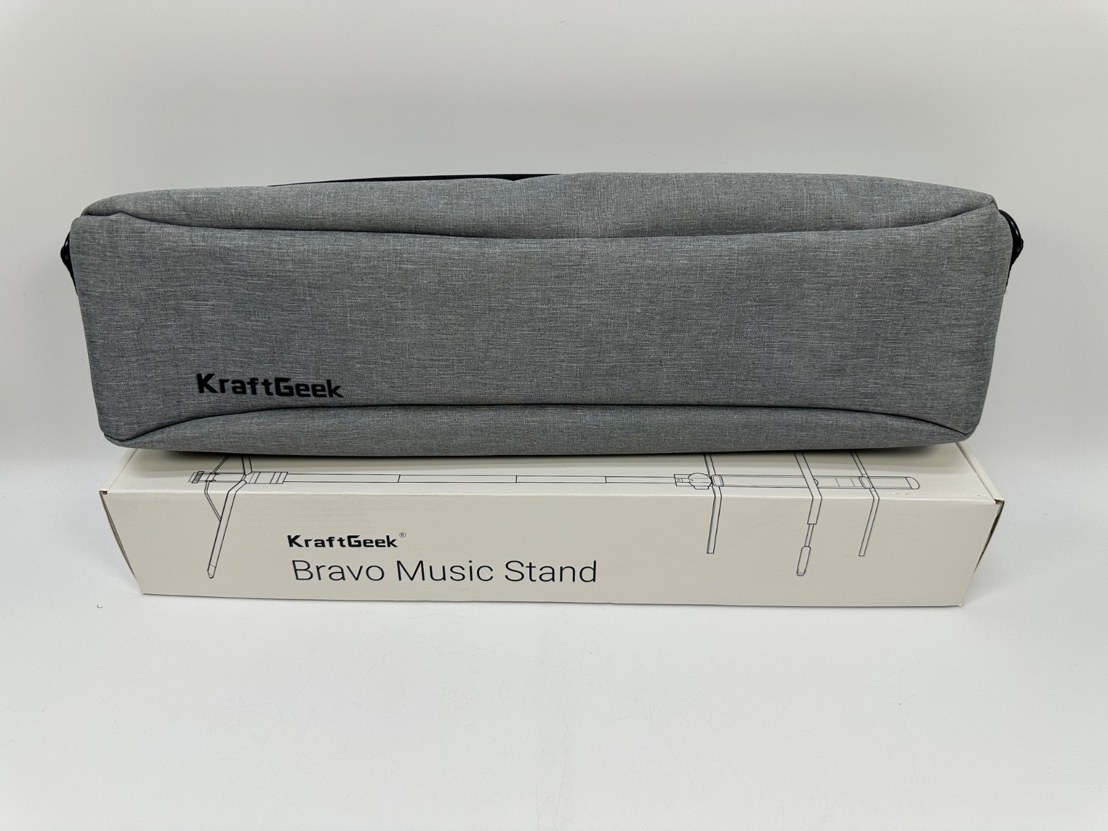 KraftGeek 66" Capsule Bravo Music Stand + Case