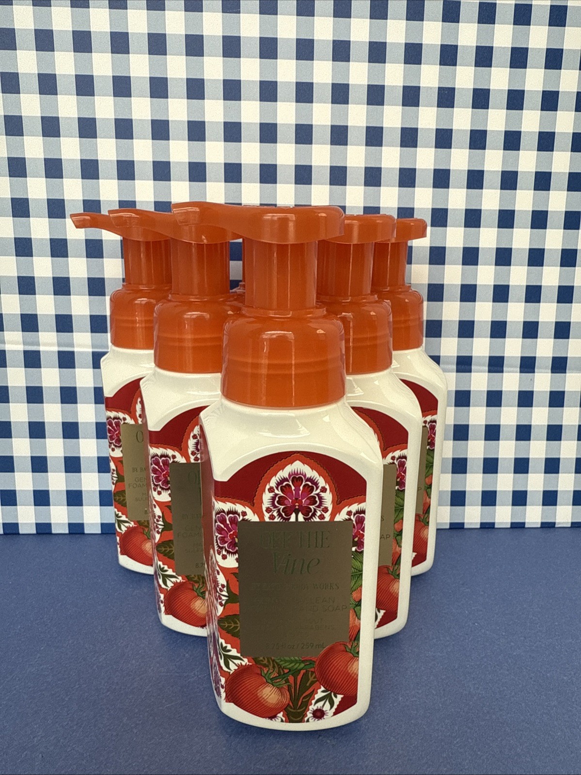 6X ~ Bath Body Works ~ OFF THE VINE ~ Gentle Foaming Hand Soap