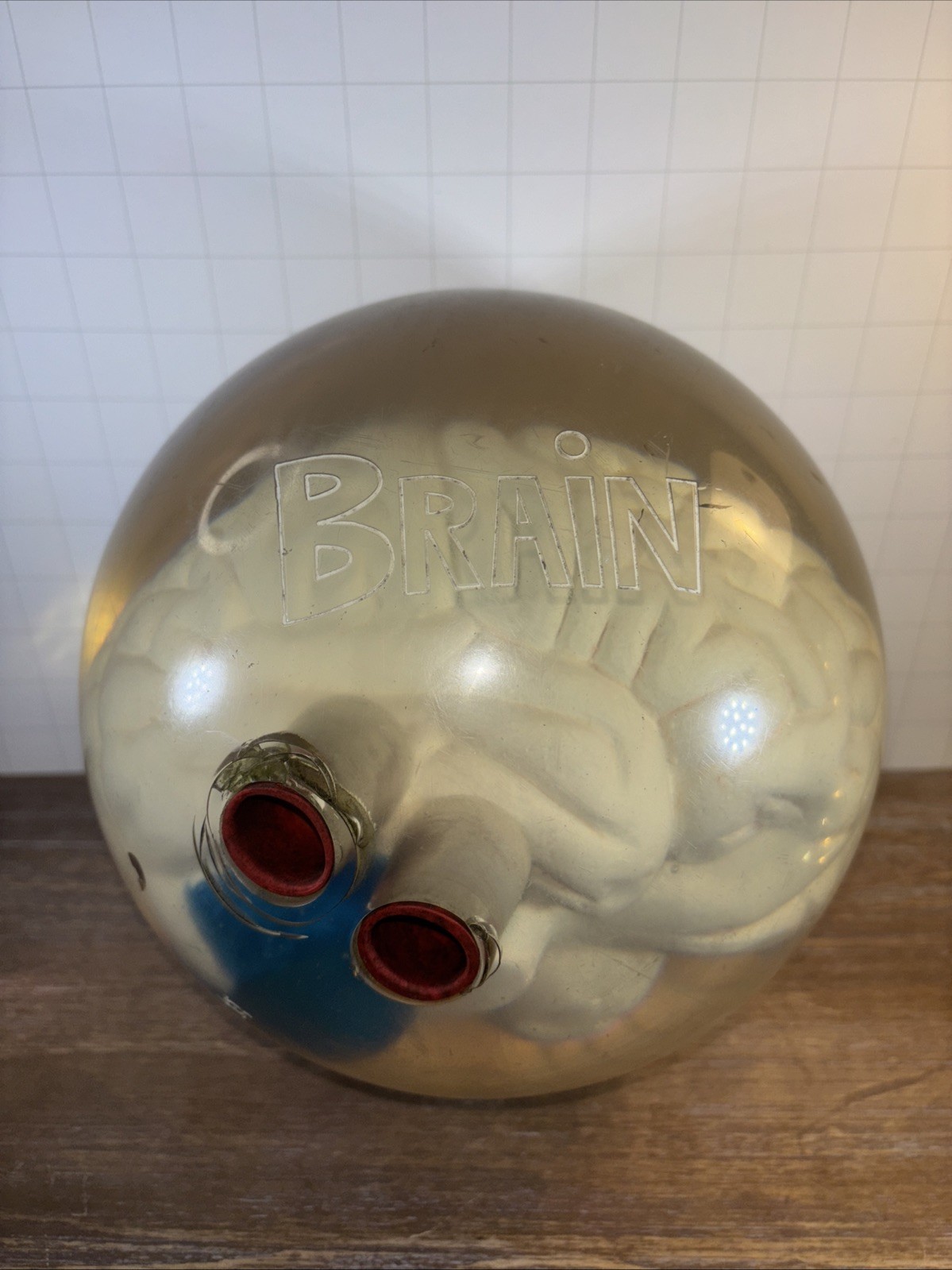 Original Storm Brain Ball 15 Lbs Used 2012 Limited Run
