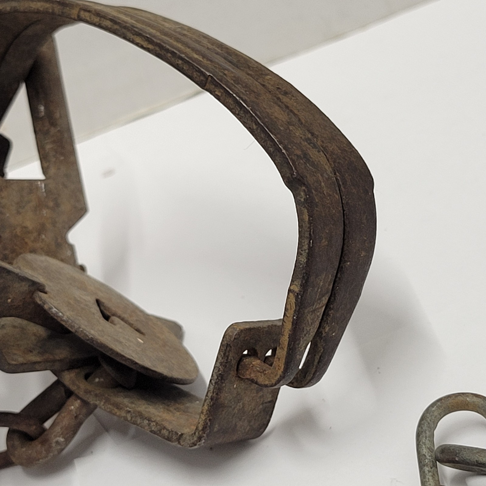 Vintage Steel Foot Traps. Coil Spring - Working Condition