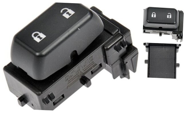 Front Passenger Door Lock Switch for Chevy Silverado GMC Sierra 07-09 901-161