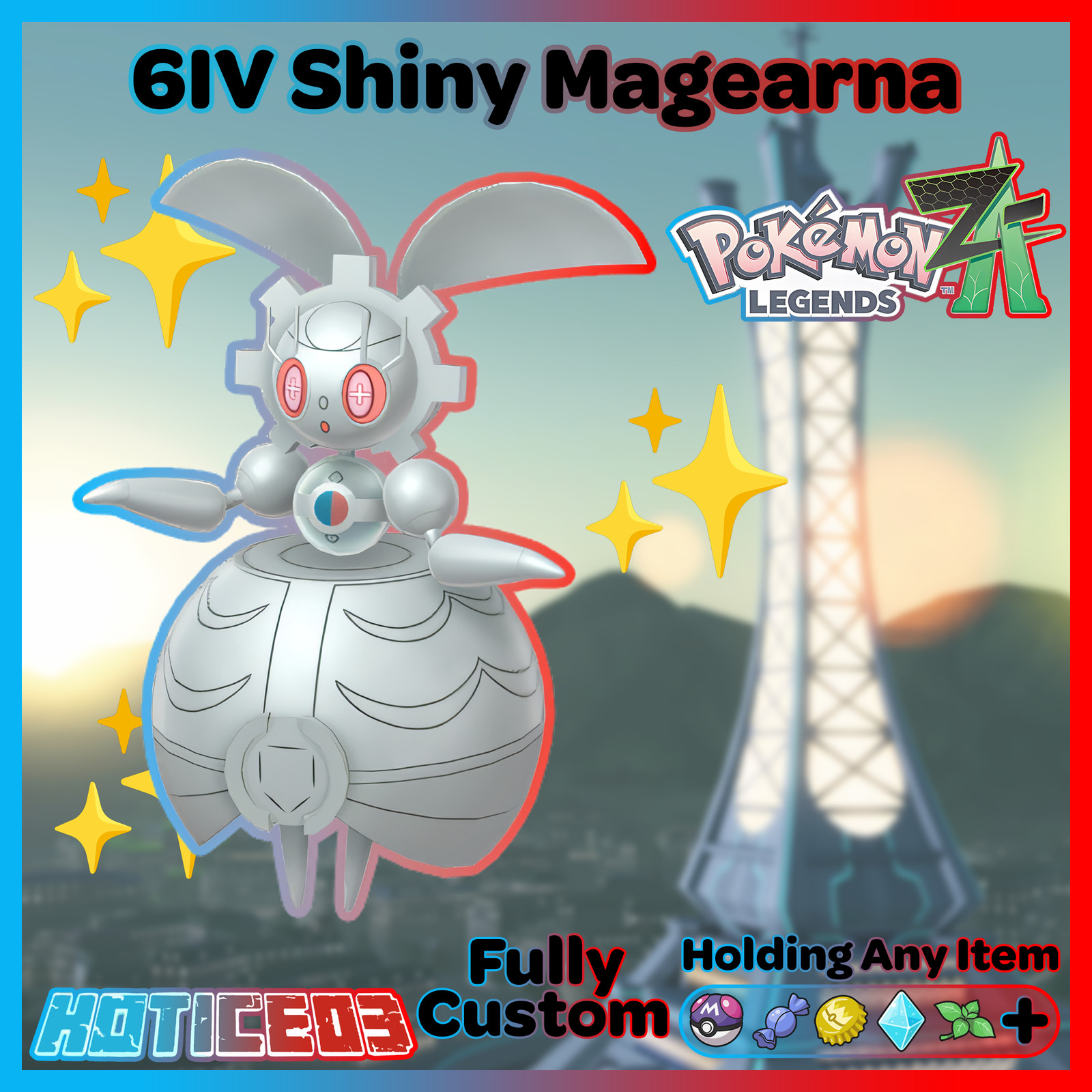 ✨ Shiny Magearna 6IV ✨ Pokemon Legends ZA 🚀 Fast 🚀