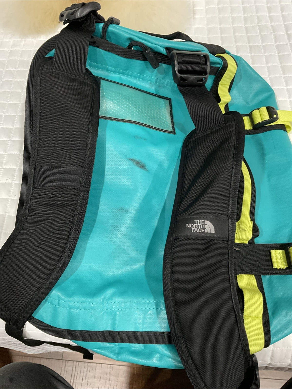 The North Face] Backpack BC Duffle S Black-green