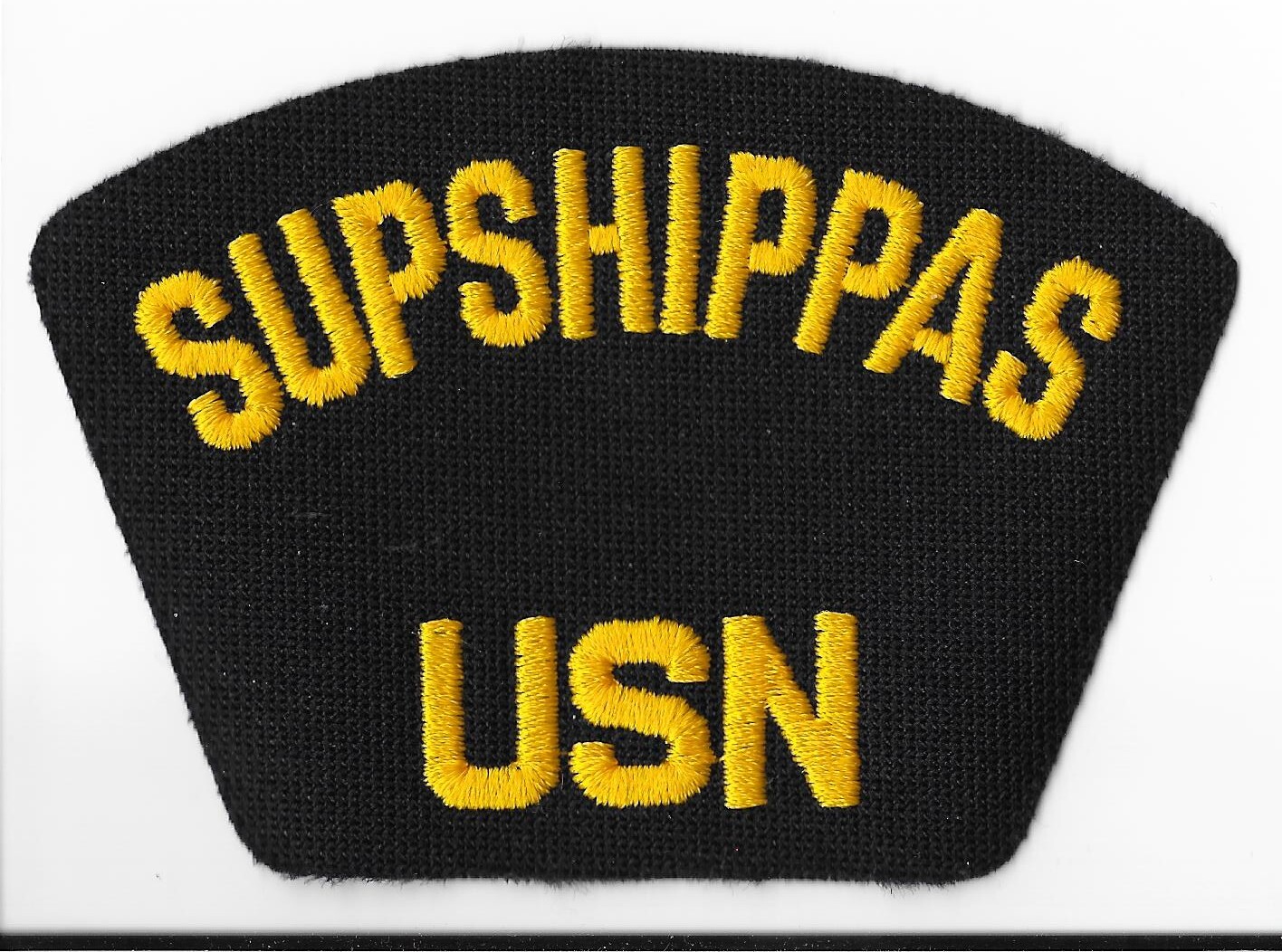 United States Navy Supshippas Hat Patch V1
