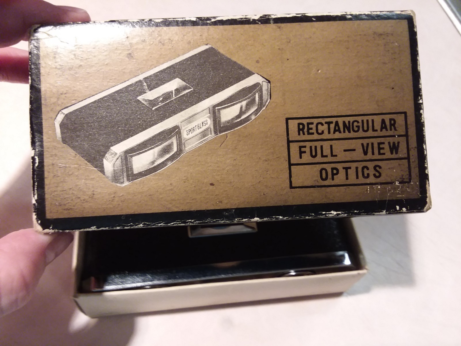 Sportiere Opera Binoculars with Box Rectangular Full View Optics 3X Tested