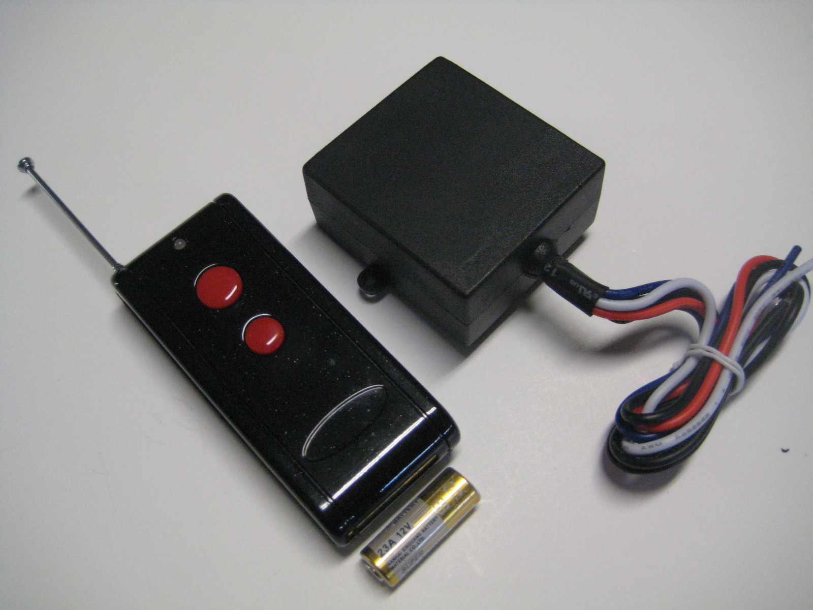 12V 15A 315mhz 500ft momentary dry-contact switch 1 long range remote RP11P