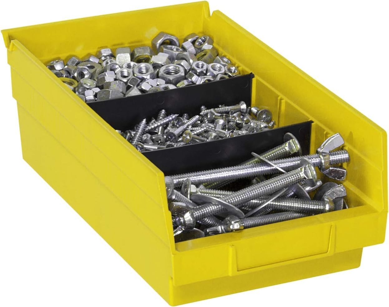 24 Pack 40130 Plastic Width Dividers For 4 Inch Shelf Bins Model 30130