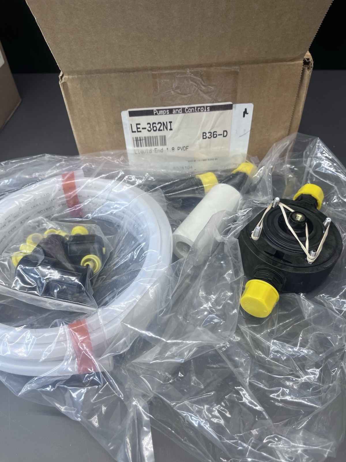 LMI LE-362NI Liquid End Assembly PVDF Kynar Open Box Complete Kit