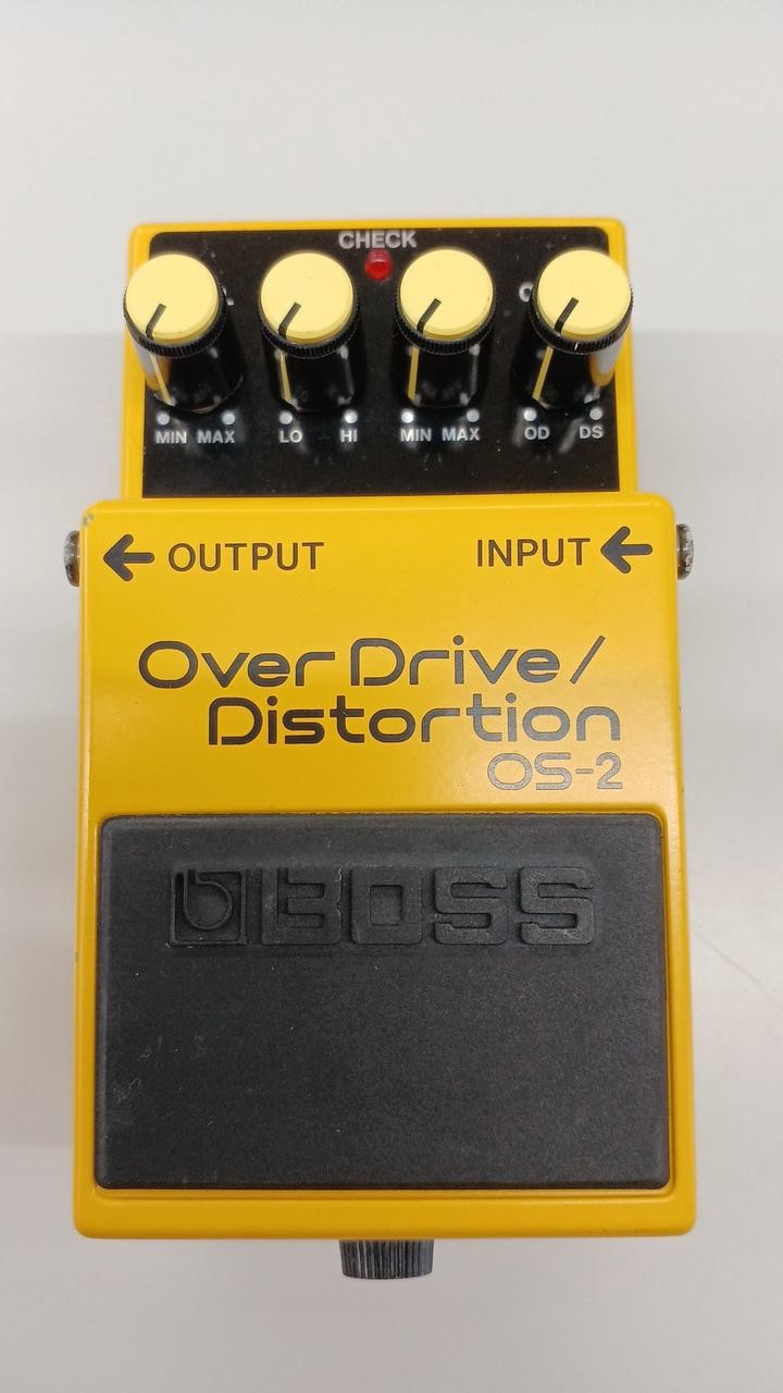BOSS OS-2 Overdrive & Distortion Guitar Effects Pedal, Used