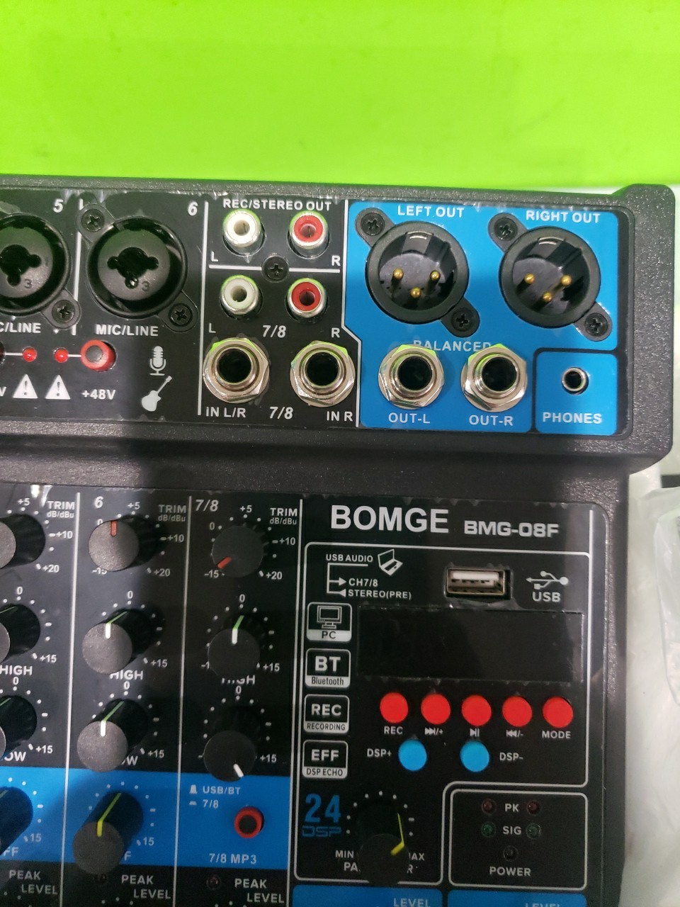 24 DSP BT Professional Mixing Console Open Box