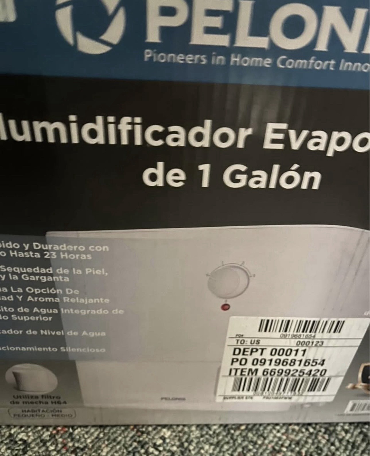 pelonis humidifier