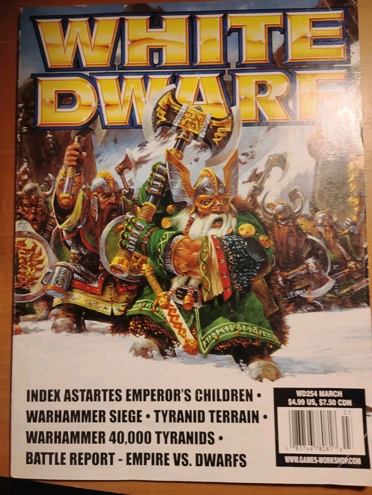 White Dwarf 254 March (WD254)