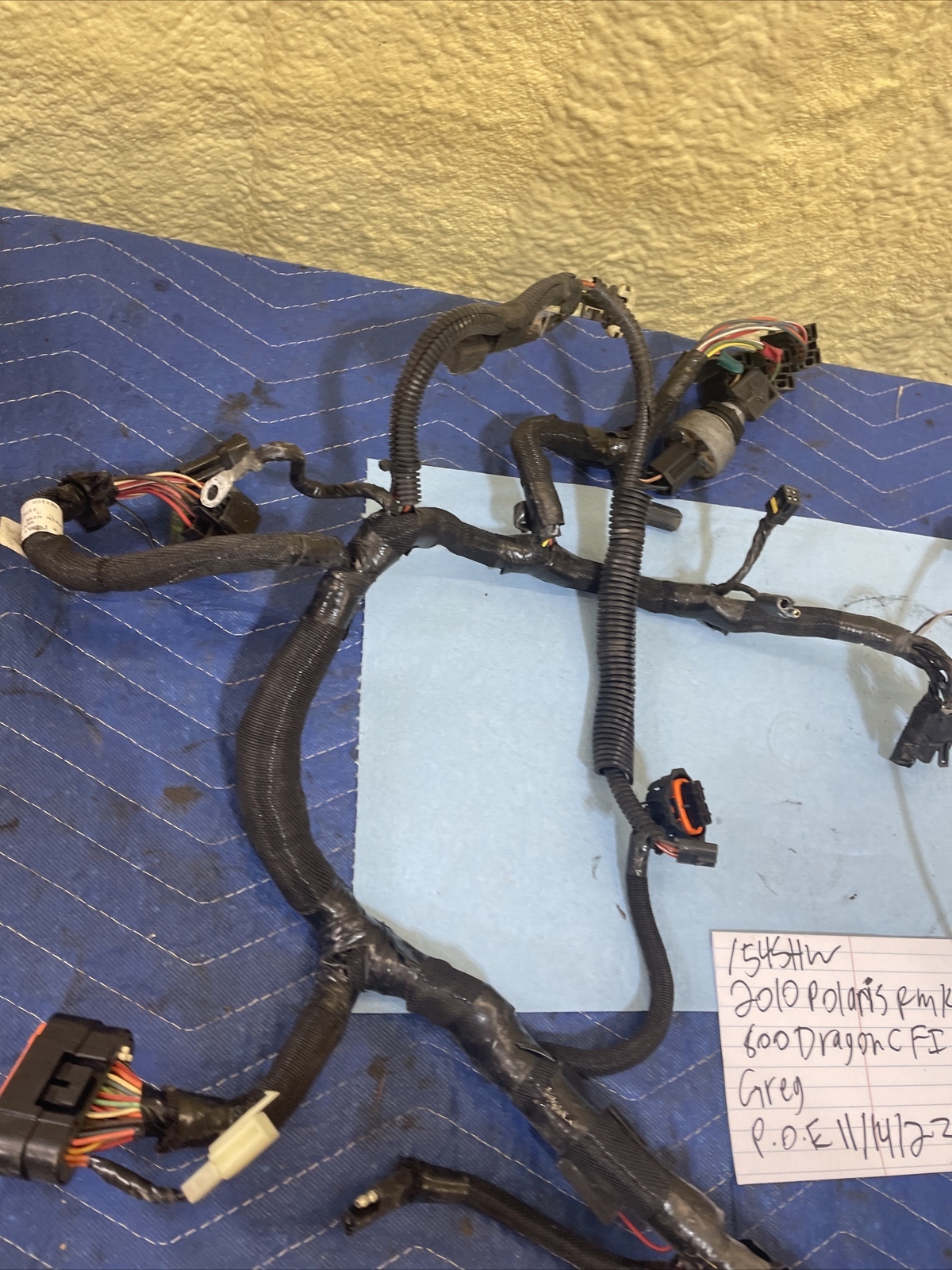 2010 Polaris Dragon Rmk 800 Main Engine Wiring Harness 154