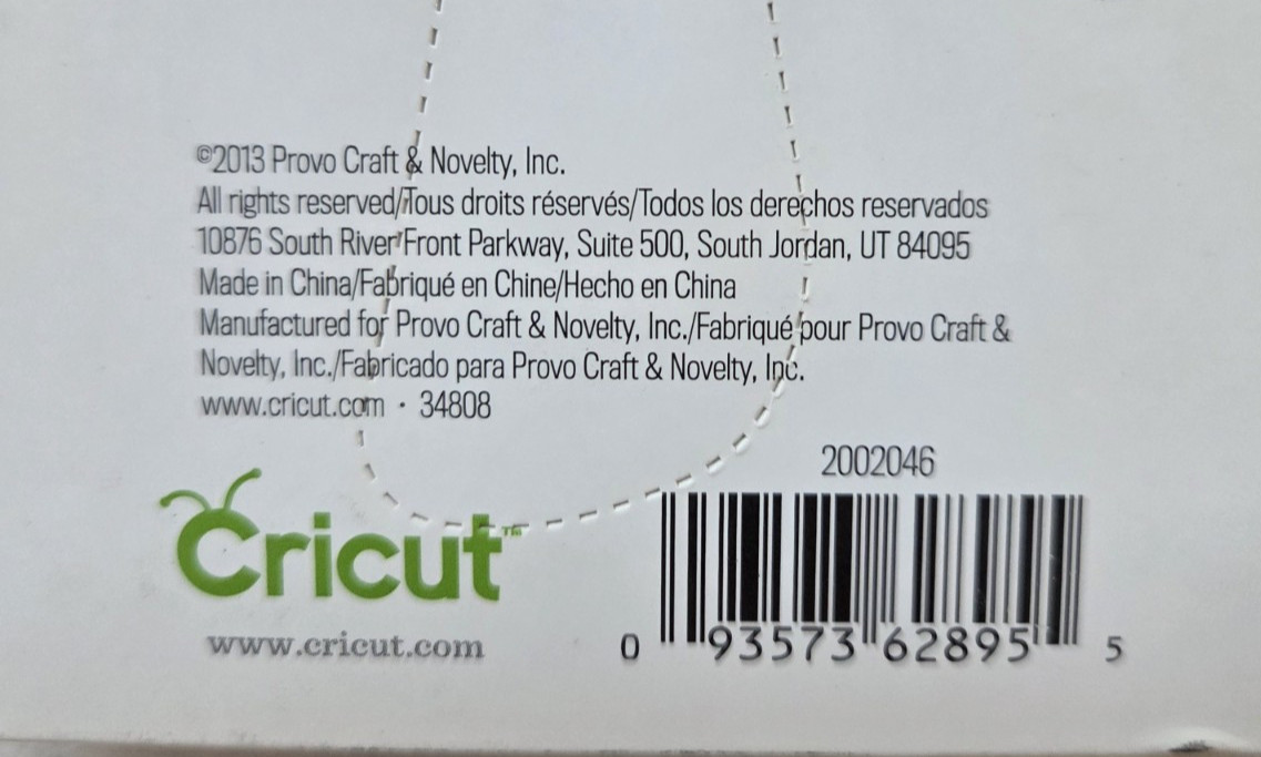 Cricut Scraper and Spatula Scrapbooking Tools 2 Piece Set New in Package