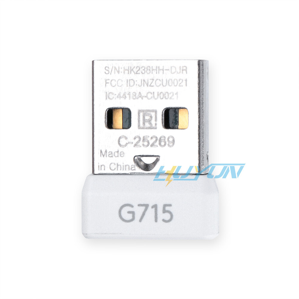 USB Dongle Signal Receiver Adapter for Logitech G715 Wireless Gaming Keyboard