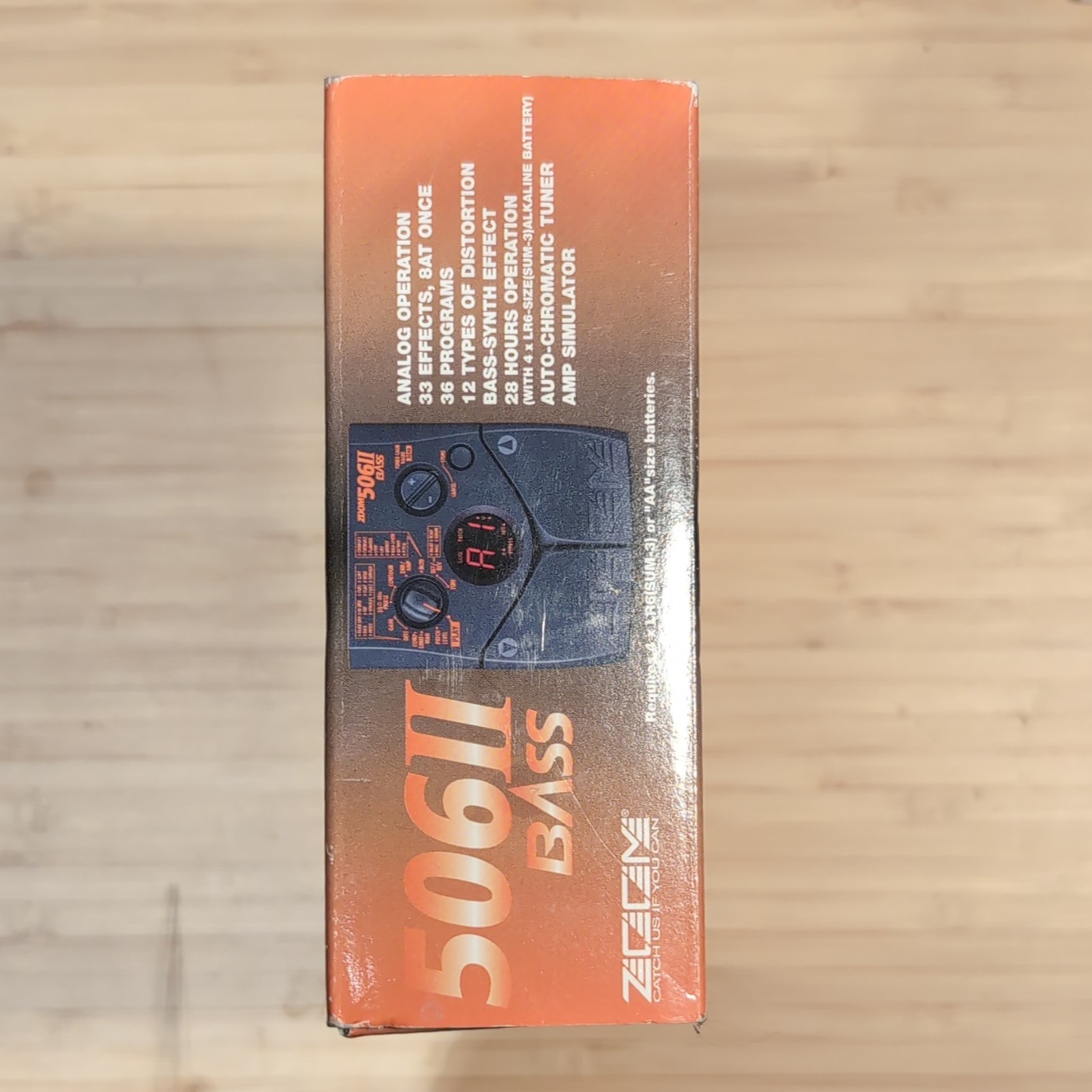 Zoom 506II Bass Digital Multi-Effects Processor Pedal (unknown satus)