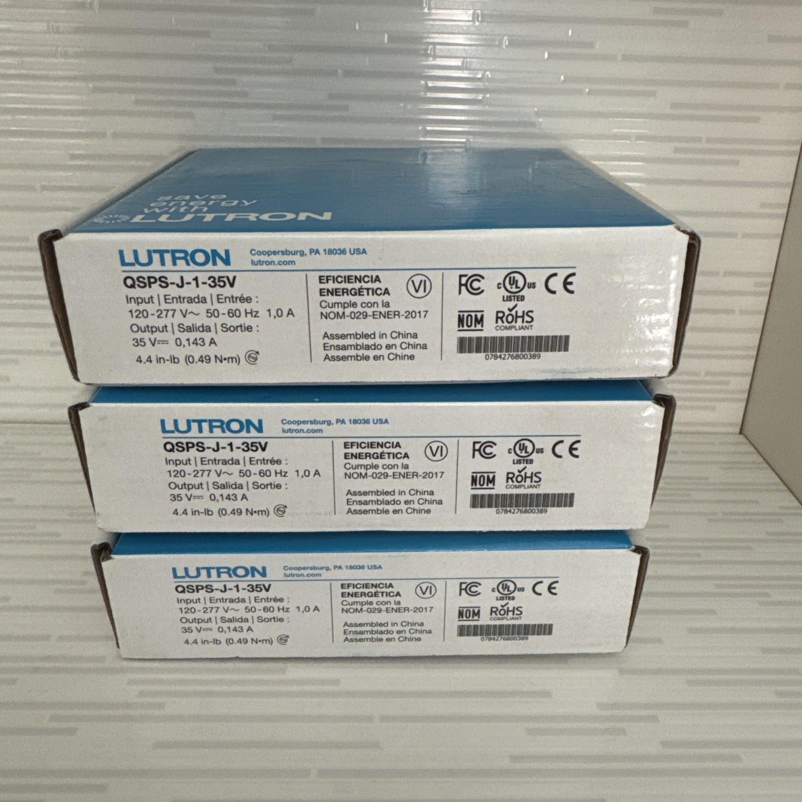 Lutron QSPS-J-1-35V Sivoia QS Junction Box Power Supply Price Per Device