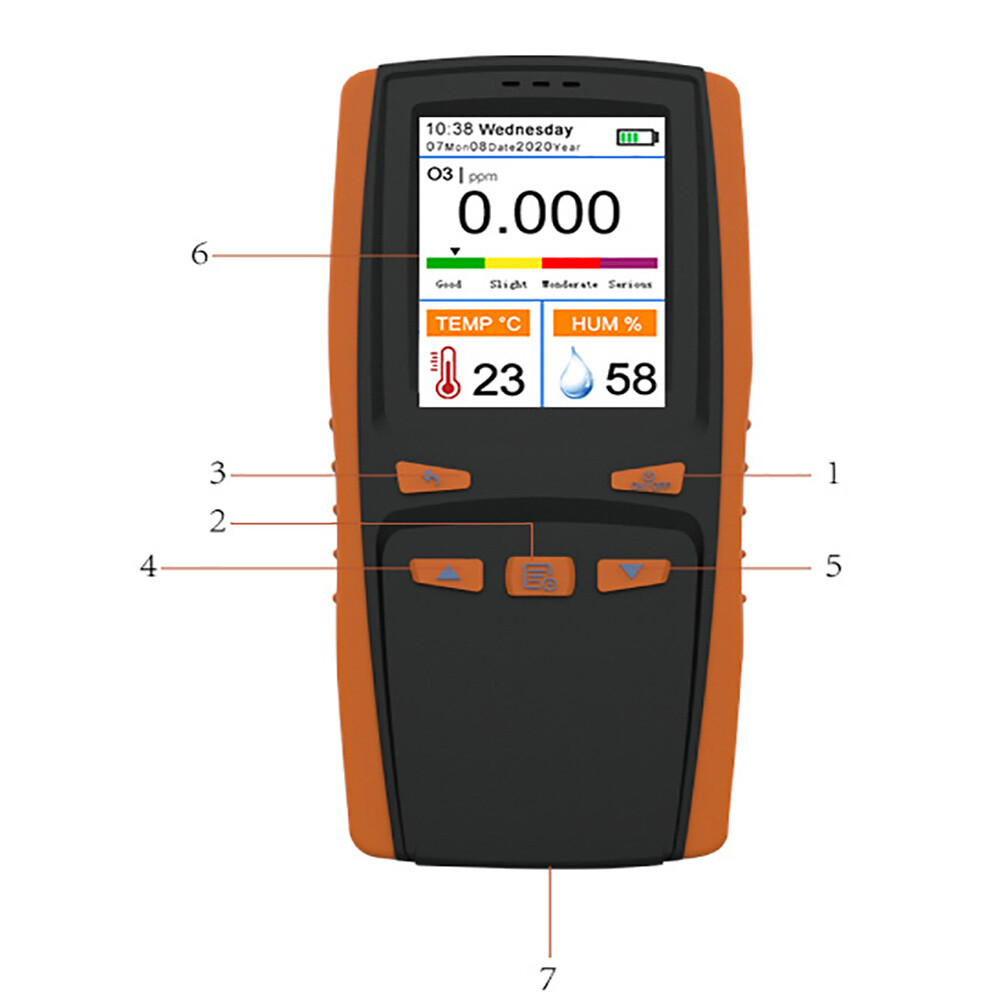 LCD Detector Formaldehyde Detector Carbon Dioxide Detector pm2.5 Detector New