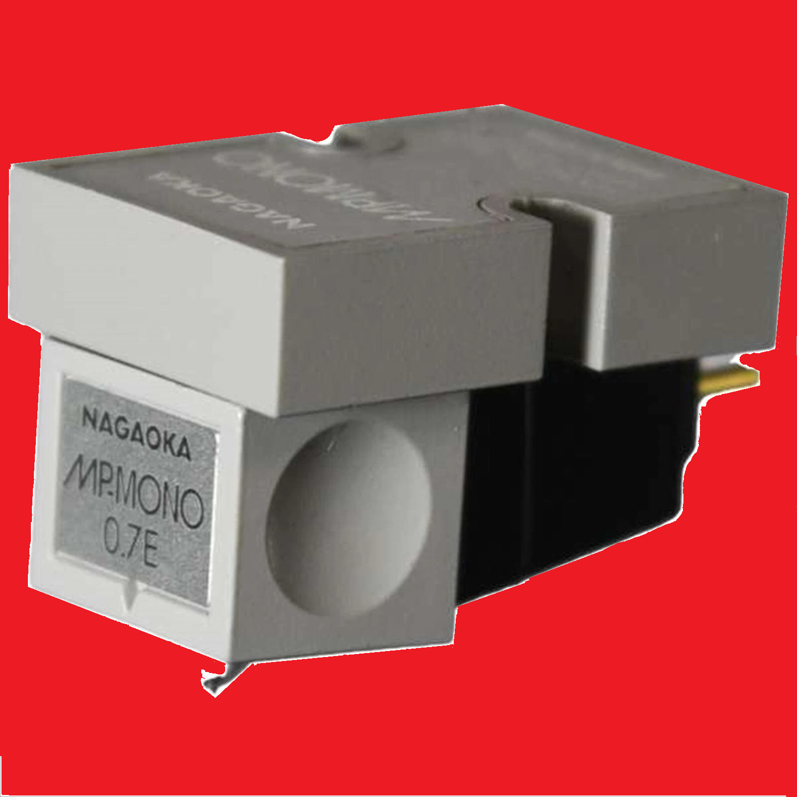 NAGAOKA MP-MONO NEW Official/Genuine JAPAN Cartridge + .7mil Elliptical Stylus