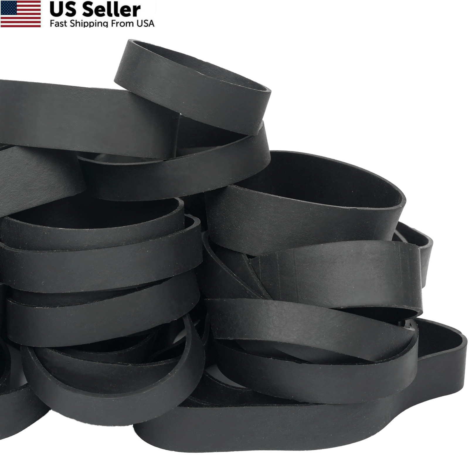 HAIDIBAO-Rubber Bands Assorted Sizes Black Mixed wide Elastic for