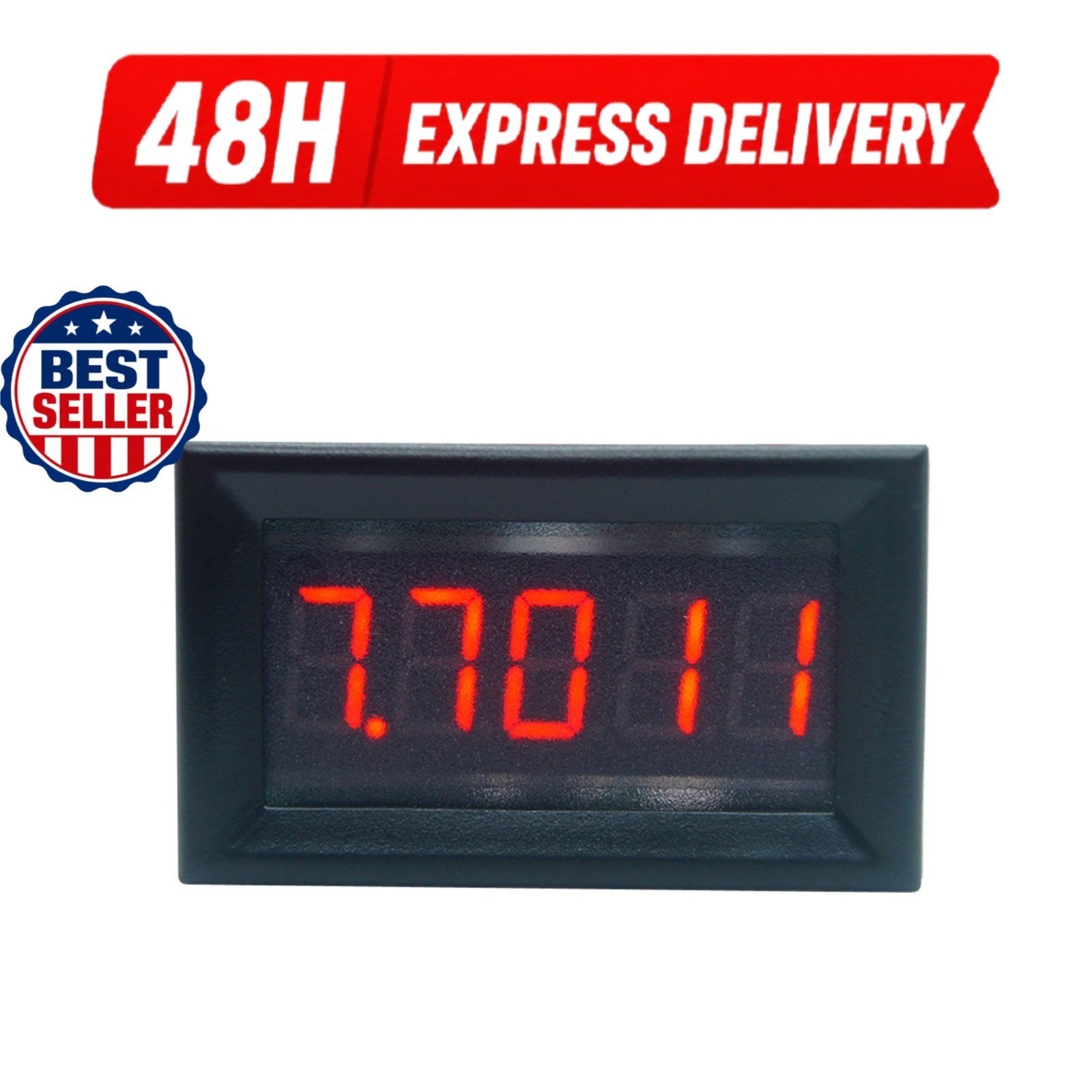T-HOT Digital Voltmeter 0-33V High Precision Voltage Meter
