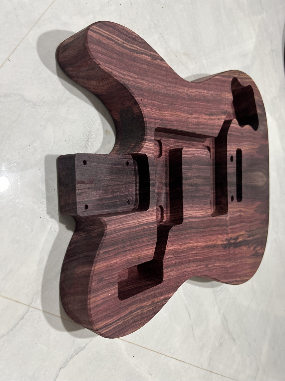 INDIAN ROSEWOOD BODY TELECASTER WITH TREMELO SETUP GUITAR SAME ITEM