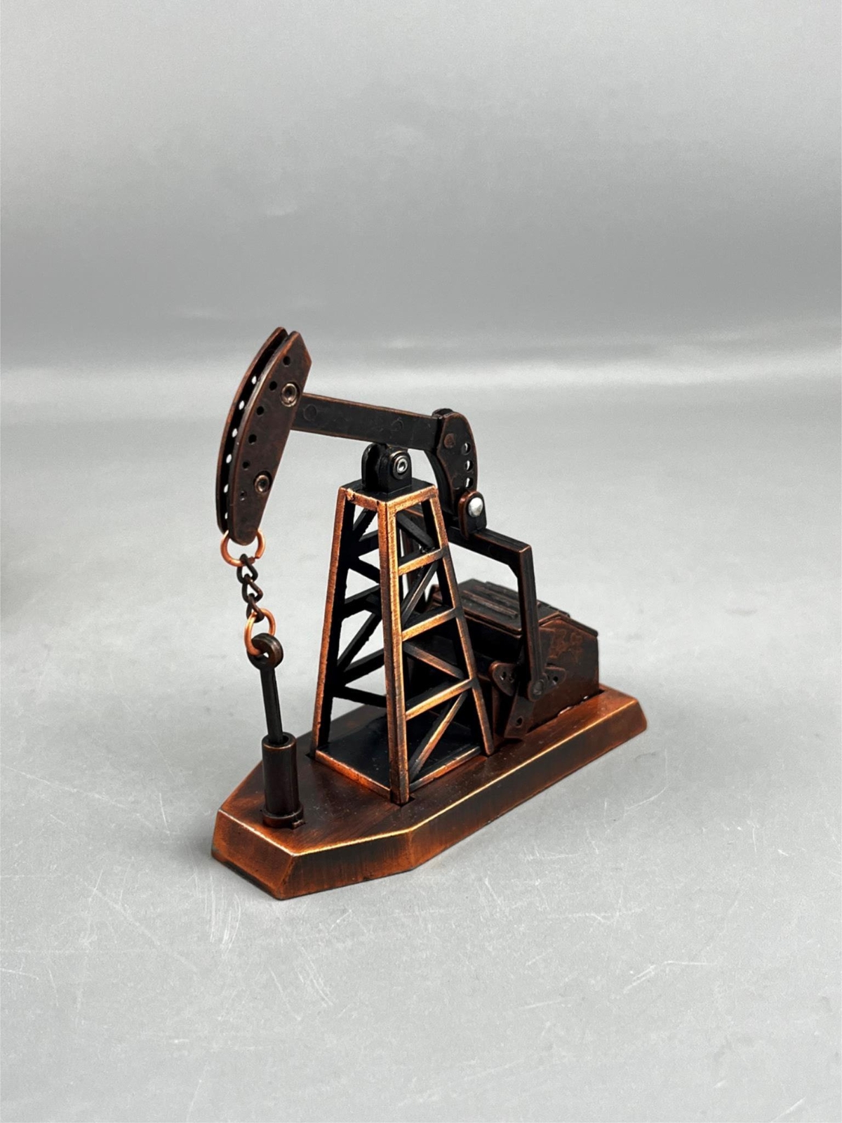 Oil Drill Pump Replica Die Cast Metal Pencil Sharpener