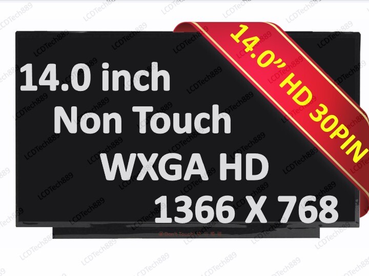 AUO P/N B140XTN07.7 FRU 5D10Z26830 P/N SD10Z26829 14" HD Display LCD LED Screen
