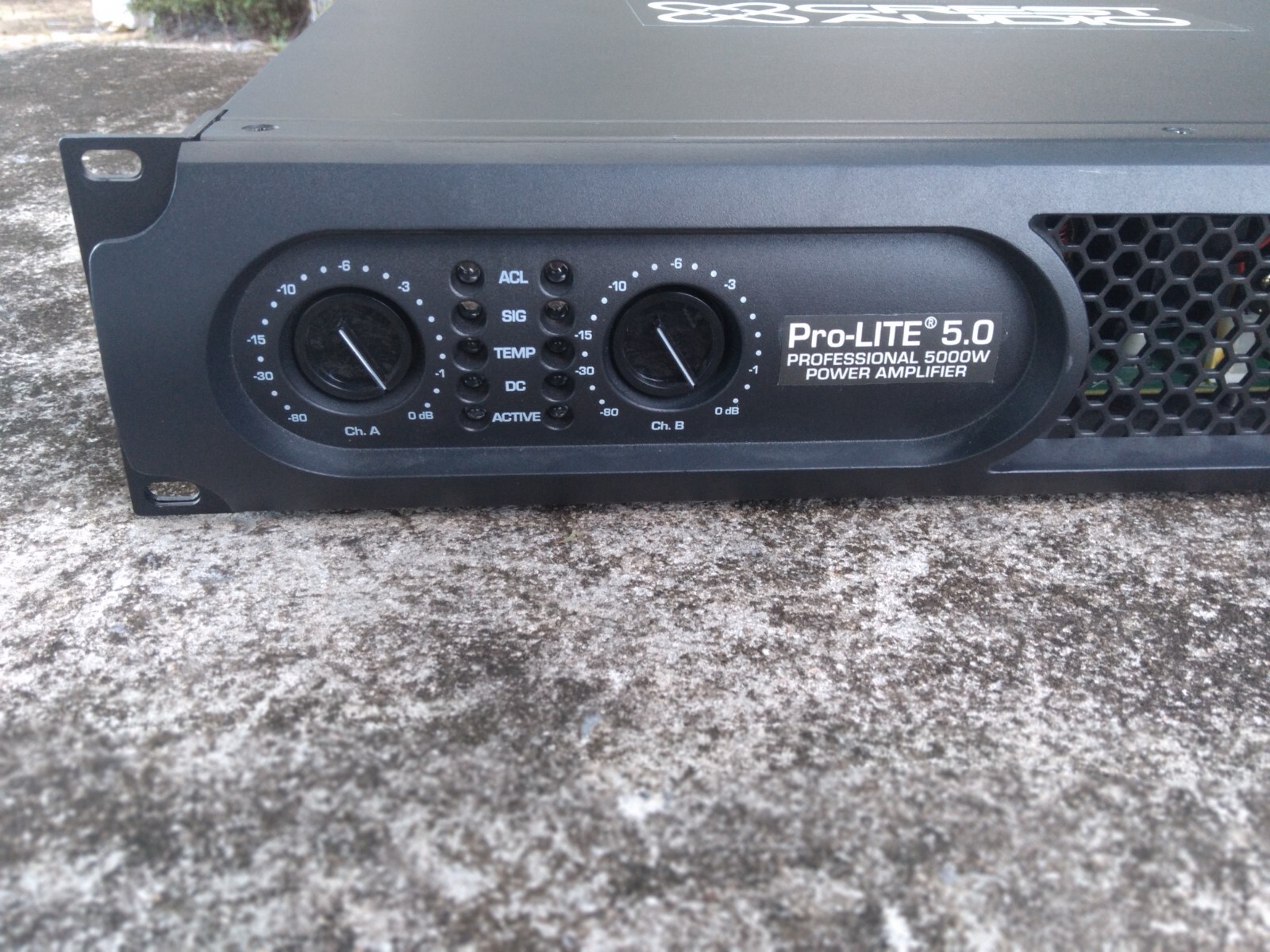 Crest Audio Pro-LITE 5.0 5000W Professional Ultra-Efficient Power Amplifier