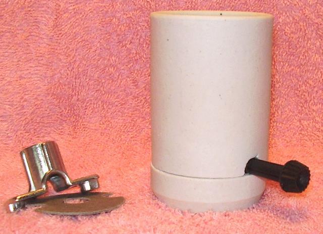 NEW Big Porcelain Mogul bulb SOCKET  for antique or old floor lamp or torchiere