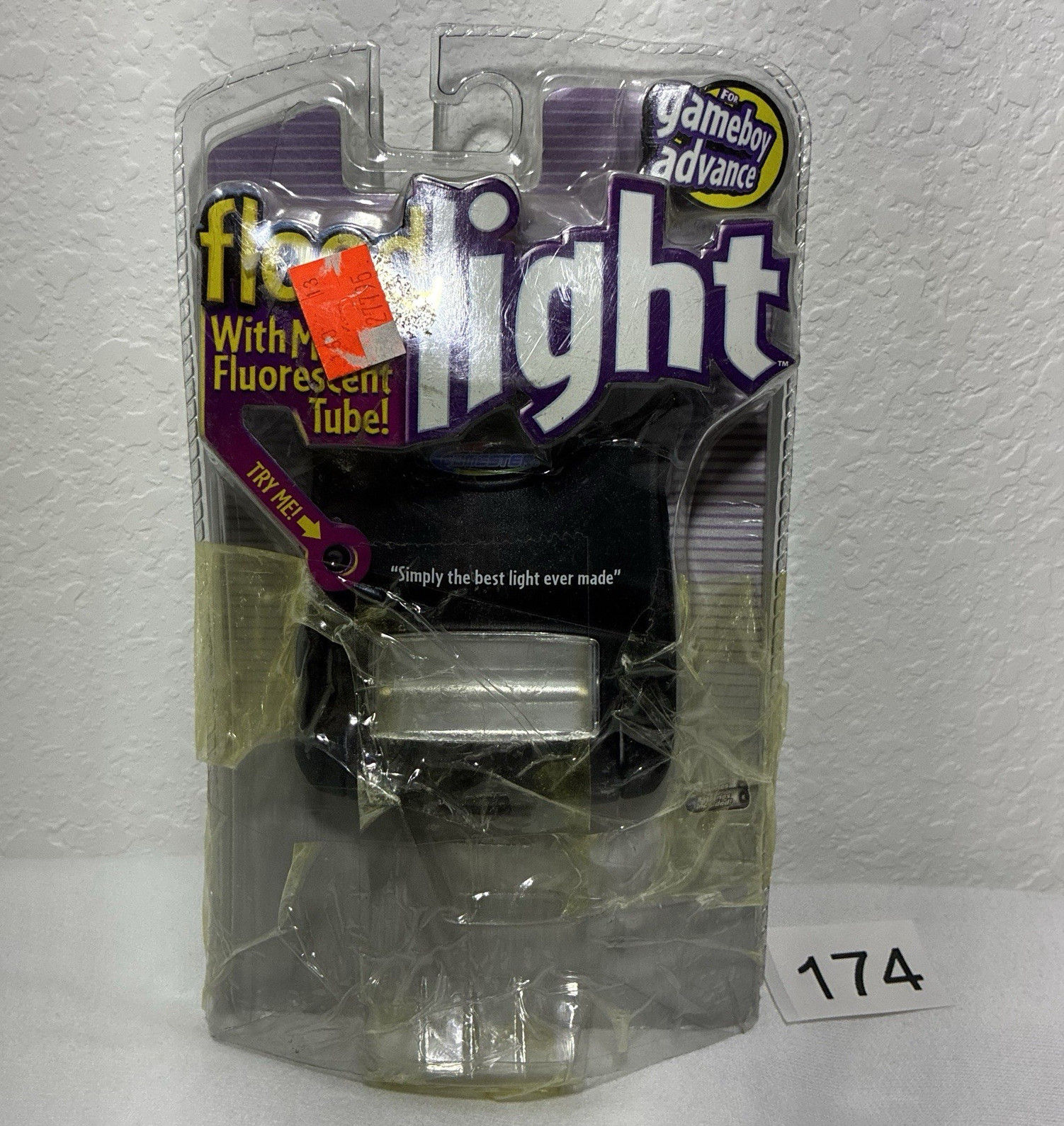 Gamester Floodlight for Nintendo Game Boy Advance, Black (RC72220)
