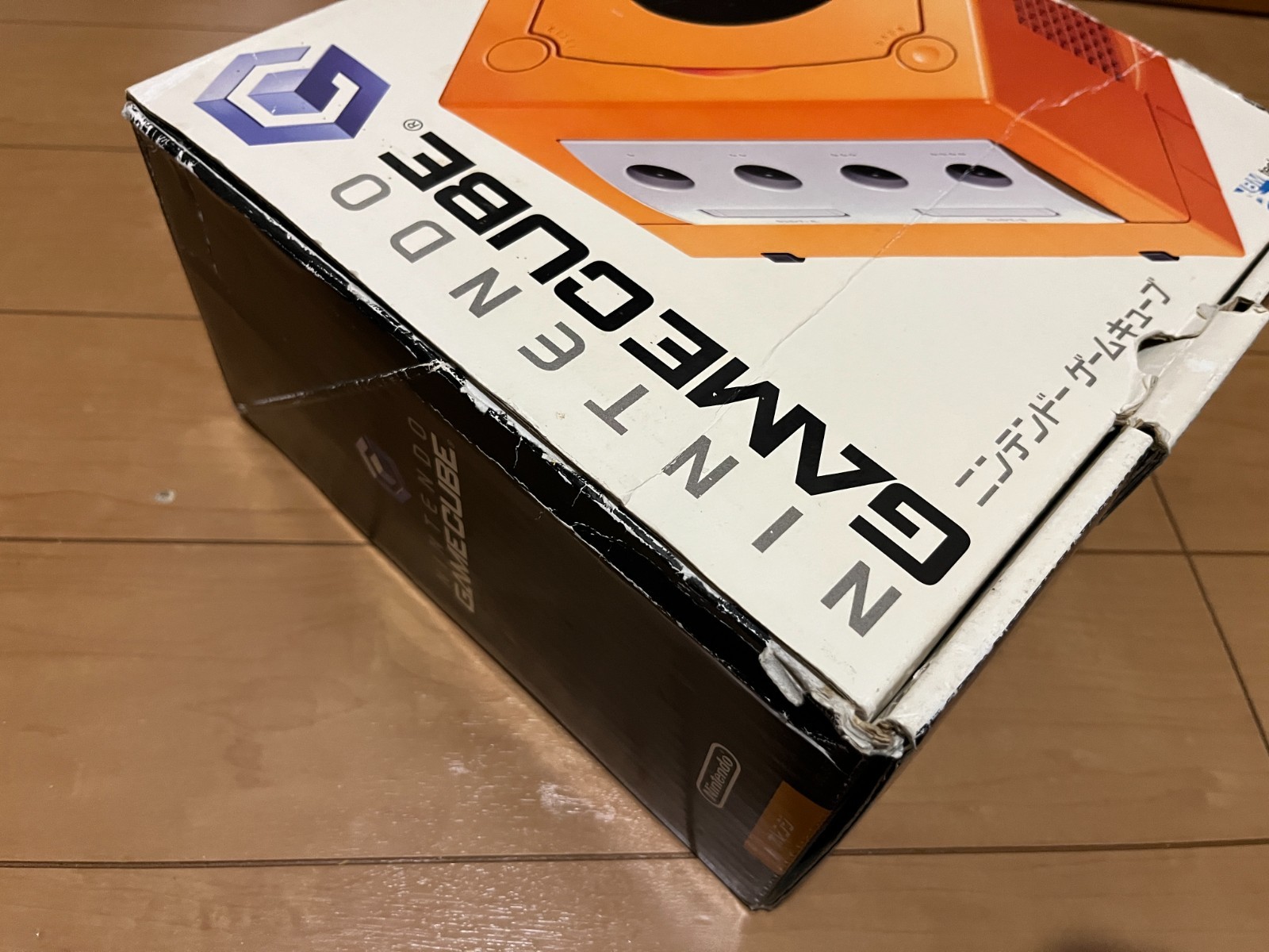 Nintendo GameCube Console & Controller Orange Color with BOX Japan 0320