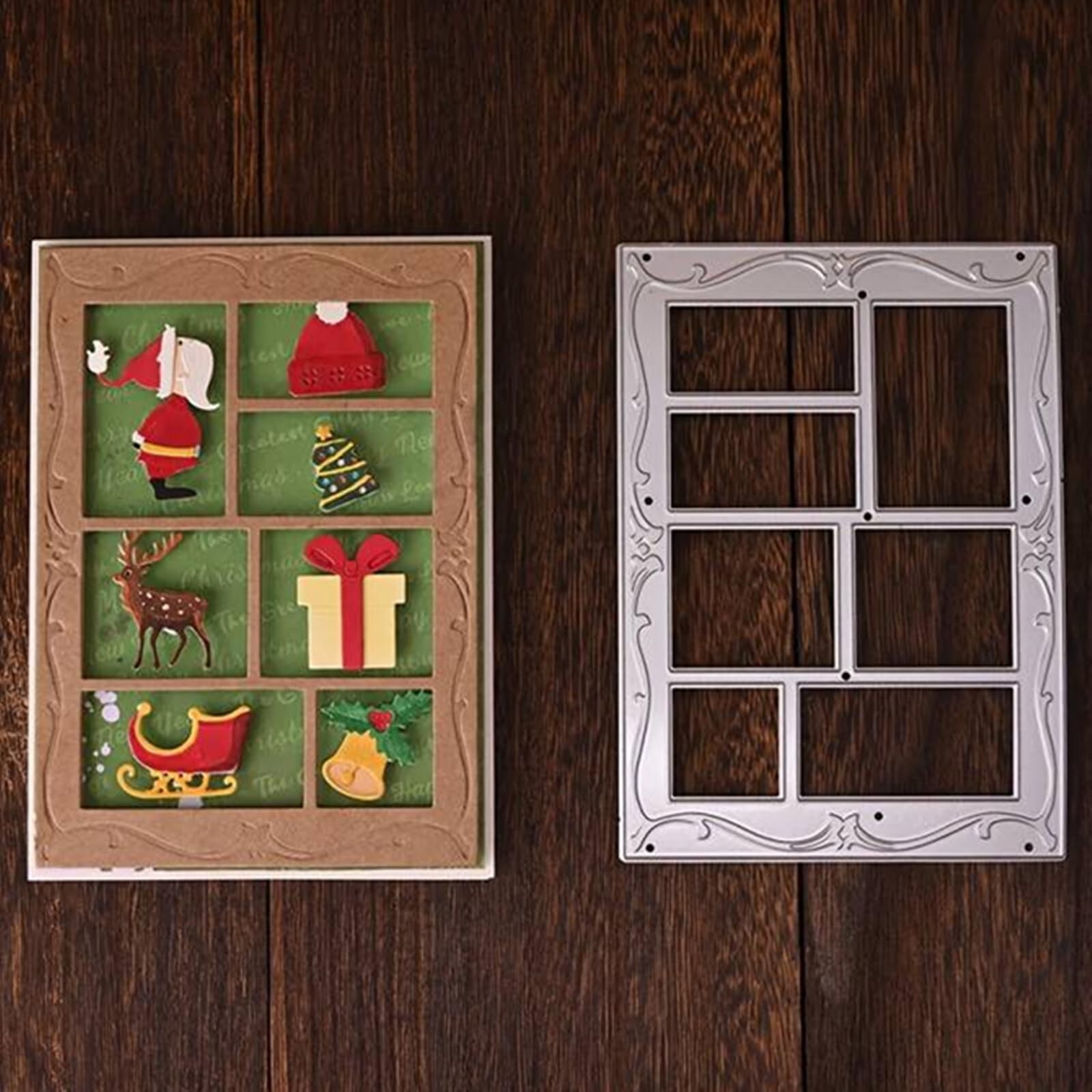 Rectangle Photo Frame Metal Die Cuts, Rectangular Lattice Frame Cutting Dies ...