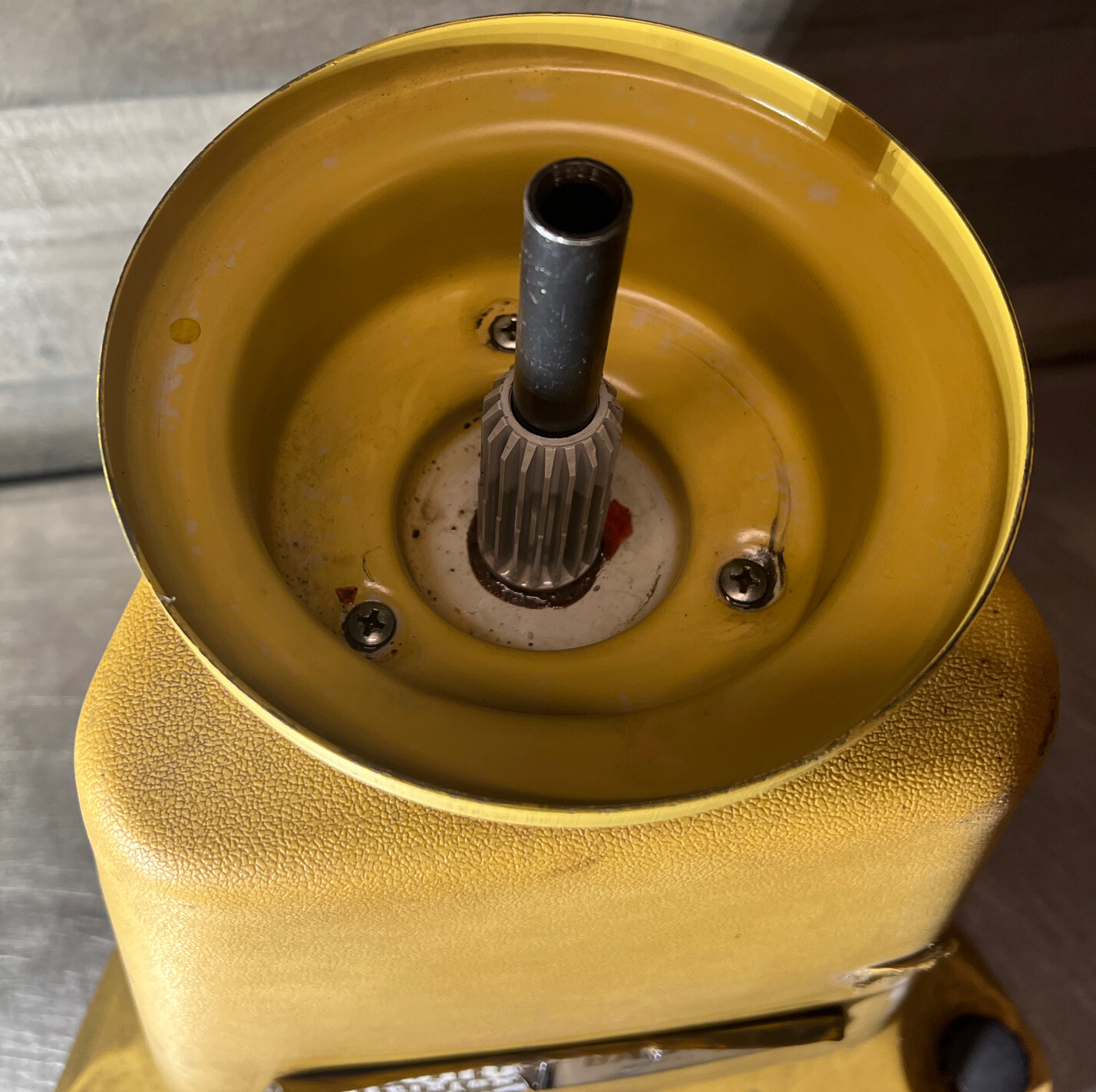 Vintage Micro Precision Wheel Balancer M-76. Base Only