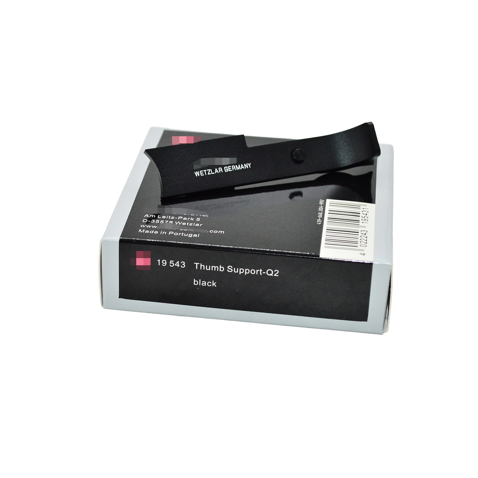 For Leica Q2 Thumb Support – Black (Model 19543)
