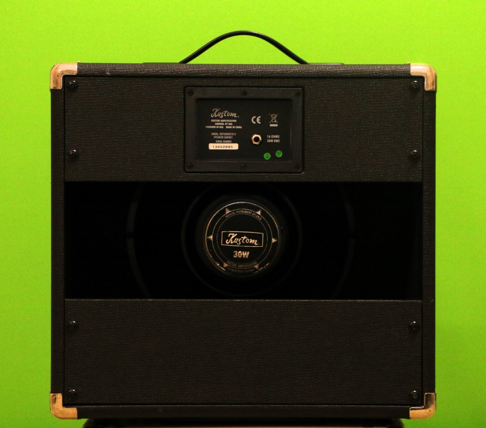 Kustom Defender 1x12 Speaker Cabinet