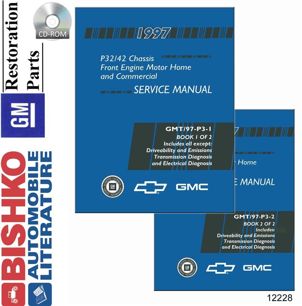 1997 Chevrolet Truck P Chassis - P32/P42 Factory Shop Service Manual CD