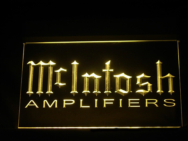 J241Y Mclntosh Home Audio For Recording Studio Display Light Neon Sign