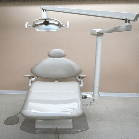 Refurbished Adec Decade 1021 with Adec 6300 Light - Ultra Leather Upholstery