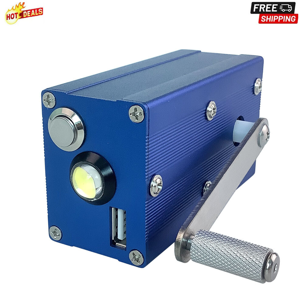 Portable 3W Dynamo Emergency Survival Hand Crank Charge Generator for Cellphone