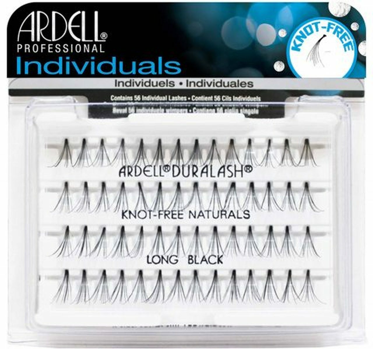 Ardell Duralash Individuals Long black Eyelashes Free Fast Ship 53-HU251